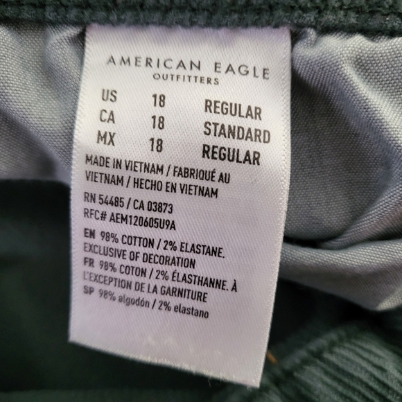 💕American eagle mom straigt leg corduroy pants - Picture 3 of 4